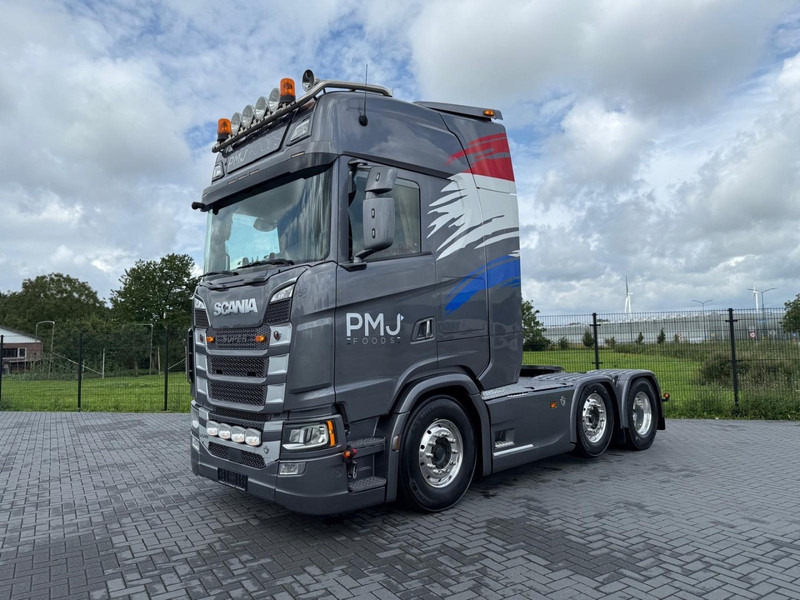 Scania S520 V8 NGS NIEUW STAAT, ALCOA, RETARDER, LEREN STOELEN, TACHO 2. - شاحنة جرار: صور 3 Scania S520 V8 NGS NIEUW STAAT, ALCOA, RETARDER, LEREN STOELEN, TACHO 2. - شاحنة جرار: صور 3