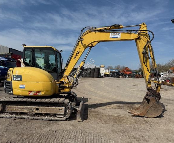 Komatsu PC80MR 3 PC80MR-3 - حفارة مصغرة: صور 1 Komatsu PC80MR 3 PC80MR-3 - حفارة مصغرة: صور 1