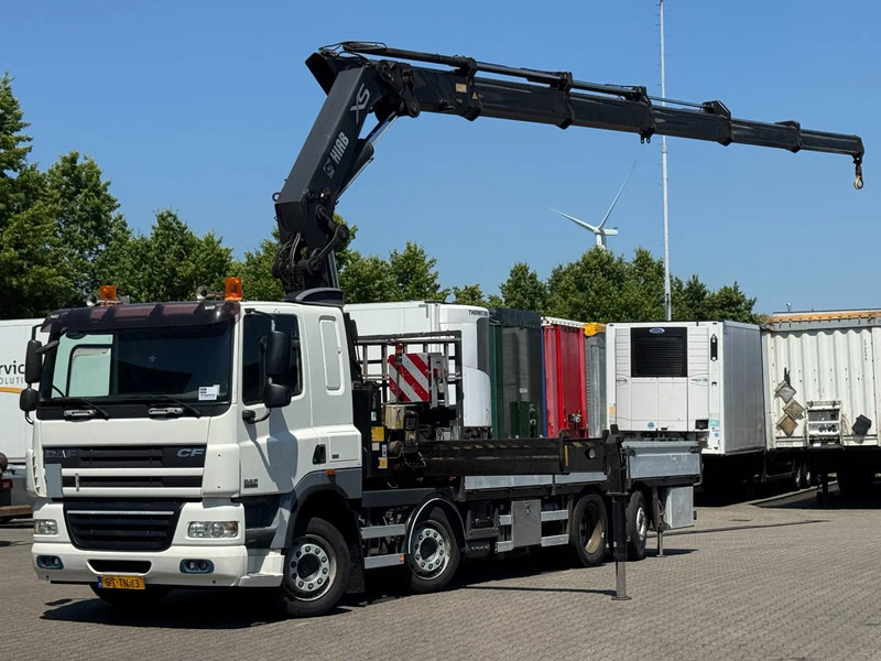 DAF CF 85.360 8x2*6 HIAB 42T/m Crane - شاحنات مسطحة, شاحنة كرين: صور 1 DAF CF 85.360 8x2*6 HIAB 42T/m Crane - شاحنات مسطحة, شاحنة كرين: صور 1