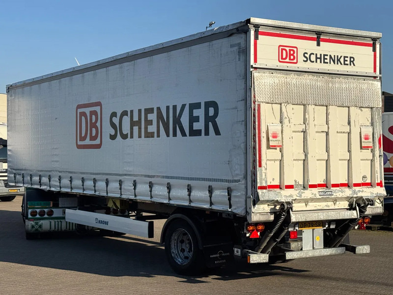 Krone City trailer met schuifzeilen / 2500 Laadklep / Stuur-as / APK - الخيمة نصف مقطورة: صور 2 Krone City trailer met schuifzeilen / 2500 Laadklep / Stuur-as / APK - الخيمة نصف مقطورة: صور 2