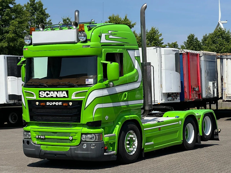 Scania R730 V8 6x2 Boogie Retarder Full Air *Special Interior* - شاحنة جرار: صور 1 Scania R730 V8 6x2 Boogie Retarder Full Air *Special Interior* - شاحنة جرار: صور 1