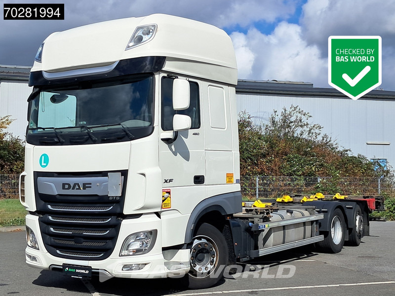 DAF XF 480 6X2 SSC Retarder 2xTanks Lift/Steering ACC Euro 6 - شاحنات الحاويات/ جسم علوي قابل للتغيير شاحنة: صور 1 DAF XF 480 6X2 SSC Retarder 2xTanks Lift/Steering ACC Euro 6 - شاحنات الحاويات/ جسم علوي قابل للتغيير شاحنة: صور 1
