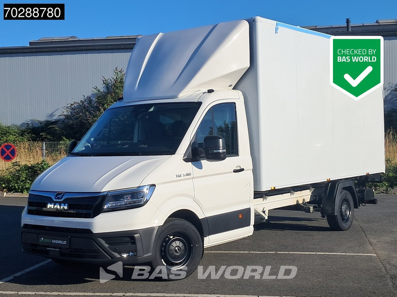 MAN TGE 3.180 Neu! Automatik 2025 Facelift Koffer Ladebordwand Navi Klima Tempomat LED Euro6 21m3 A/C Cruise control - الشاحنات الصغيرة صندوق مغلق: صور 1 MAN TGE 3.180 Neu! Automatik 2025 Facelift Koffer Ladebordwand Navi Klima Tempomat LED Euro6 21m3 A/C Cruise control - الشاحنات الصغيرة صندوق مغلق: صور 1