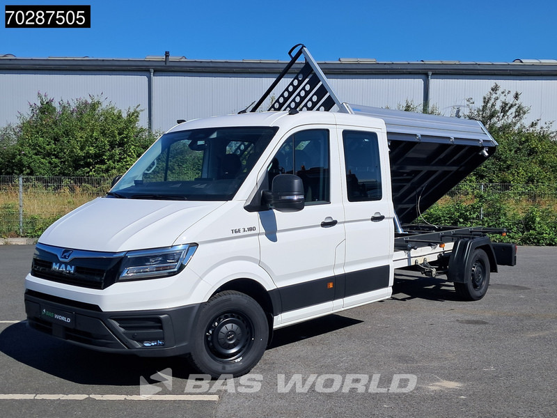 MAN TGE 3.180 Neu! Dreiseitenkipper Automatik 2025 Facelift 180PS AHK LED Klima Tempomat Navi ACC Euro6 Kieper 3m3 A/C Towbar Cruise control - قلاب صغير: صور 2 MAN TGE 3.180 Neu! Dreiseitenkipper Automatik 2025 Facelift 180PS AHK LED Klima Tempomat Navi ACC Euro6 Kieper 3m3 A/C Towbar Cruise control - قلاب صغير: صور 2
