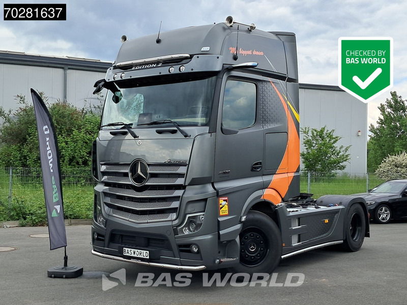 Mercedes-Benz Actros 2163 4X2 Edition 2! GigaSpace Retarder Full-Air Hydraulik - شاحنة جرار: صور 1 Mercedes-Benz Actros 2163 4X2 Edition 2! GigaSpace Retarder Full-Air Hydraulik - شاحنة جرار: صور 1