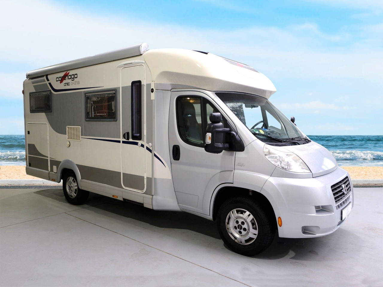 Carthago Chic C-Line T4.3-AUTOMATIK-EINZELBETTEN-GARAGE - موتر هوم شبه متكامل: صور 1 Carthago Chic C-Line T4.3-AUTOMATIK-EINZELBETTEN-GARAGE - موتر هوم شبه متكامل: صور 1