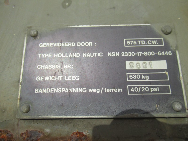 Holland Nautic NSN 2330-17-800-6446 - مقطورات مسطحة: صور 5 Holland Nautic NSN 2330-17-800-6446 - مقطورات مسطحة: صور 5