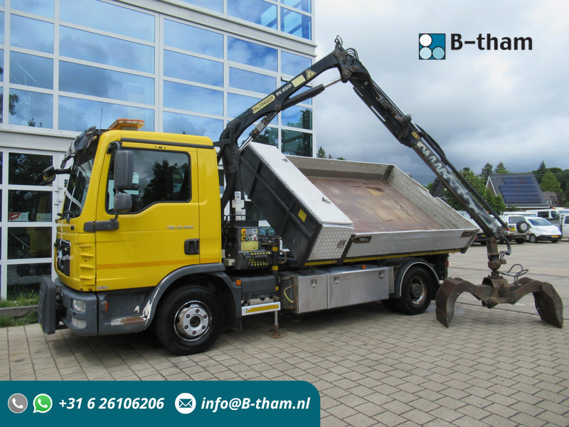 MAN 12.220 4X2 BB EEV + Palfinger PK4501 - قلابات, شاحنة كرين: صور 1 MAN 12.220 4X2 BB EEV + Palfinger PK4501 - قلابات, شاحنة كرين: صور 1