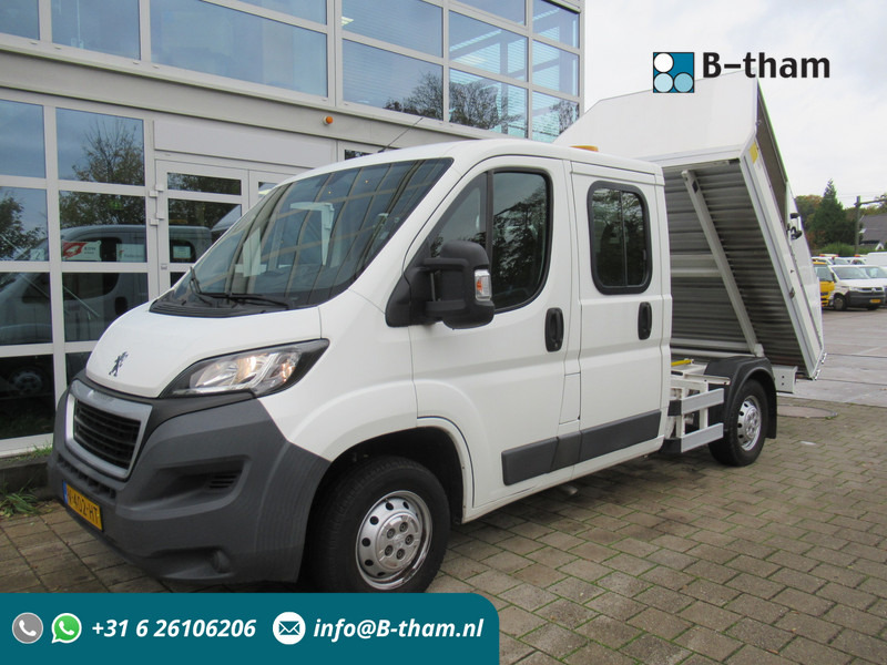 Peugeot Boxer 335 2.0 HDI 96KW L2 DOKA Dubbelcabine Kipper Veegvuil Tipper - قلاب صغير, الشاحنات الصغيرة كابينة مزدوجة: صور 1 Peugeot Boxer 335 2.0 HDI 96KW L2 DOKA Dubbelcabine Kipper Veegvuil Tipper - قلاب صغير, الشاحنات الصغيرة كابينة مزدوجة: صور 1