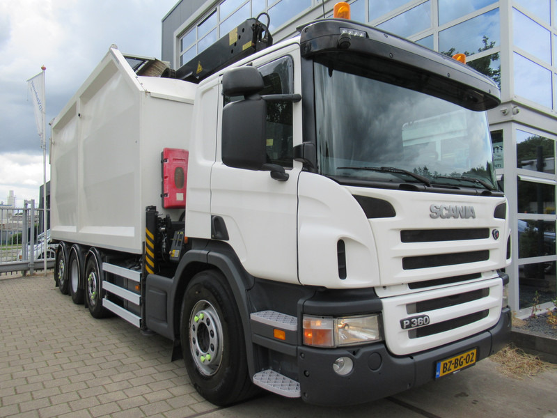 Scania P360 B 8X2*6 Kipper + Palfinger 22T/M - قلابات, شاحنة كرين: صور 4 Scania P360 B 8X2*6 Kipper + Palfinger 22T/M - قلابات, شاحنة كرين: صور 4