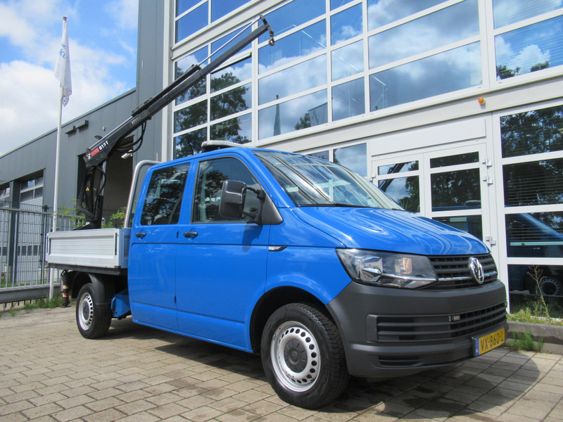 Volkswagen Transporter T5 2.0 TDI 75KW DOKA + HIAB Dubbelcabine - الشاحنات الصغيرة المسطحة, الشاحنات الصغيرة كابينة مزدوجة: صور 2 Volkswagen Transporter T5 2.0 TDI 75KW DOKA + HIAB Dubbelcabine - الشاحنات الصغيرة المسطحة, الشاحنات الصغيرة كابينة مزدوجة: صور 2