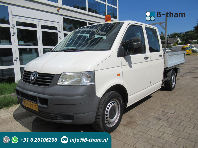 Volkswagen Transporter T5 2.5 TDI 96KW 340 DOKA Dubbelcabine - الشاحنات الصغيرة المسطحة, الشاحنات الصغيرة كابينة مزدوجة: صور 1 Volkswagen Transporter T5 2.5 TDI 96KW 340 DOKA Dubbelcabine - الشاحنات الصغيرة المسطحة, الشاحنات الصغيرة كابينة مزدوجة: صور 1