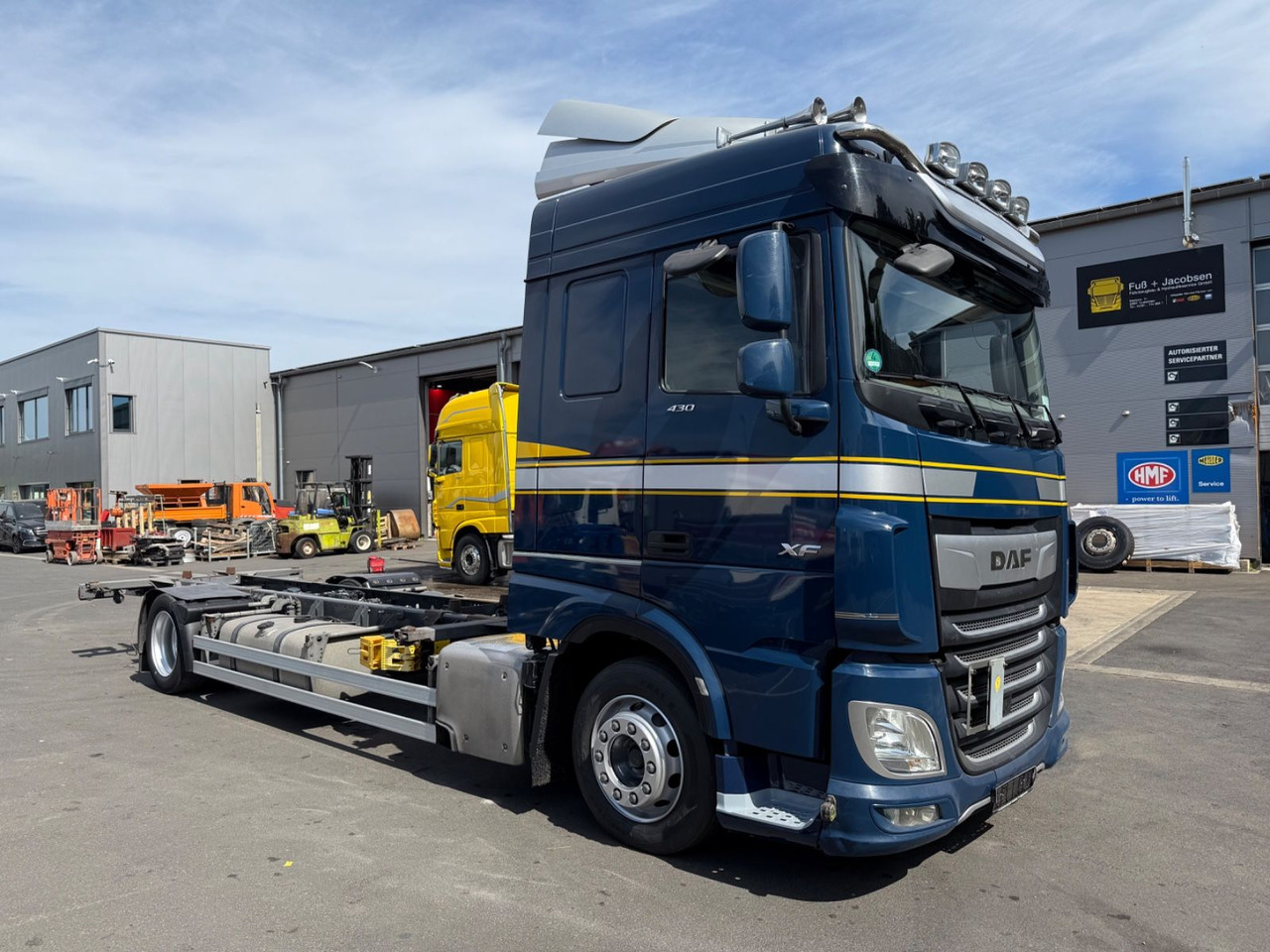 DAF XF430/Jumbo;Mega/Intarder/Standklima-Heizung/BDF - شاحنات الحاويات/ جسم علوي قابل للتغيير شاحنة: صور 1 DAF XF430/Jumbo;Mega/Intarder/Standklima-Heizung/BDF - شاحنات الحاويات/ جسم علوي قابل للتغيير شاحنة: صور 1