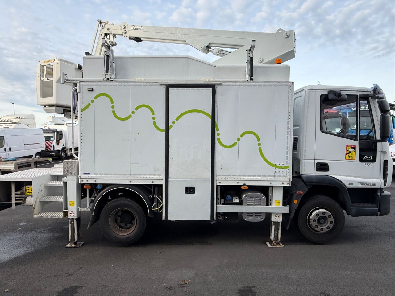 Iveco Eurocargo 120E18 E5/15m/Comet 151TAL - مصاعد الازدهار محمولة على شاحنة: صور 3 Iveco Eurocargo 120E18 E5/15m/Comet 151TAL - مصاعد الازدهار محمولة على شاحنة: صور 3