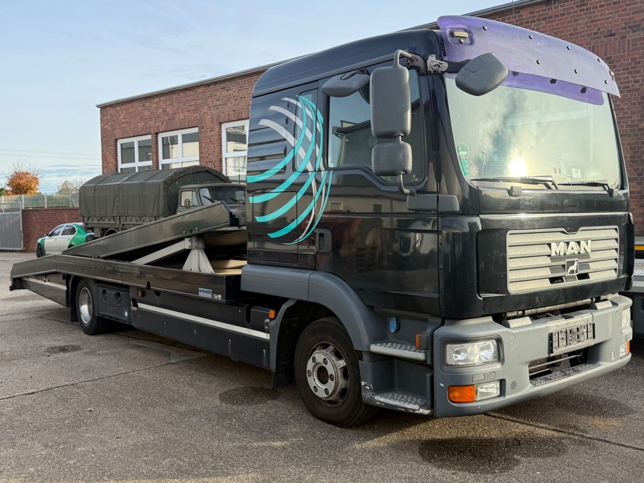 MAN TGL 8.210BL Moetefindt Doppelstock, Klima, Winde - شاحنة نقل سيارات شاحنة: صور 1 MAN TGL 8.210BL Moetefindt Doppelstock, Klima, Winde - شاحنة نقل سيارات شاحنة: صور 1