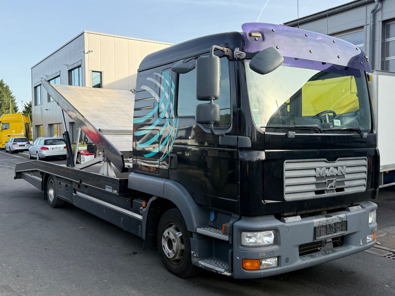 MAN TGL 8.210BL Moetefindt Doppelstock, Klima, Winde - شاحنة نقل سيارات شاحنة: صور 3 MAN TGL 8.210BL Moetefindt Doppelstock, Klima, Winde - شاحنة نقل سيارات شاحنة: صور 3