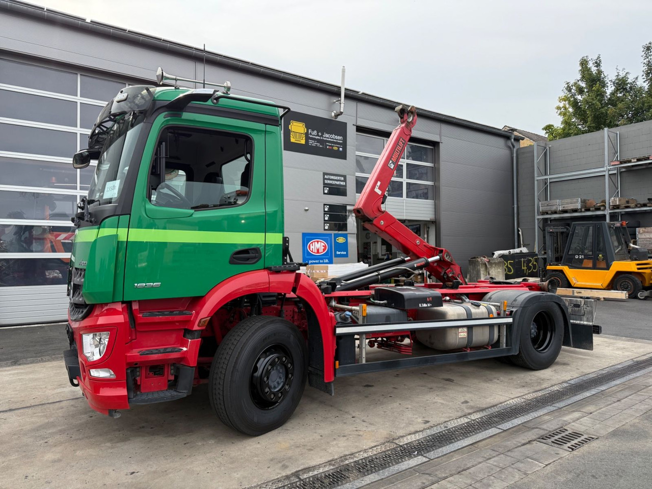 Mercedes-Benz Arocs 1836/10,7L/Hiab Ultima 14S/4x2/Autom./Top - شاحنة ذات الخطاف: صور 2 Mercedes-Benz Arocs 1836/10,7L/Hiab Ultima 14S/4x2/Autom./Top - شاحنة ذات الخطاف: صور 2