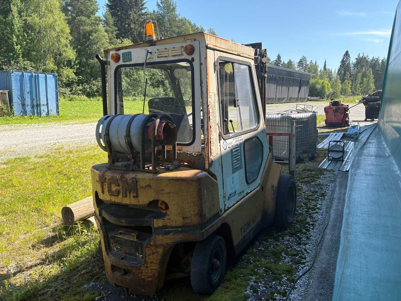 Gas forklift TCM F G25N4 for refurbishment/spare parts - رافعة شوكية تعمل بالغاز: صور 3 Gas forklift TCM F G25N4 for refurbishment/spare parts - رافعة شوكية تعمل بالغاز: صور 3