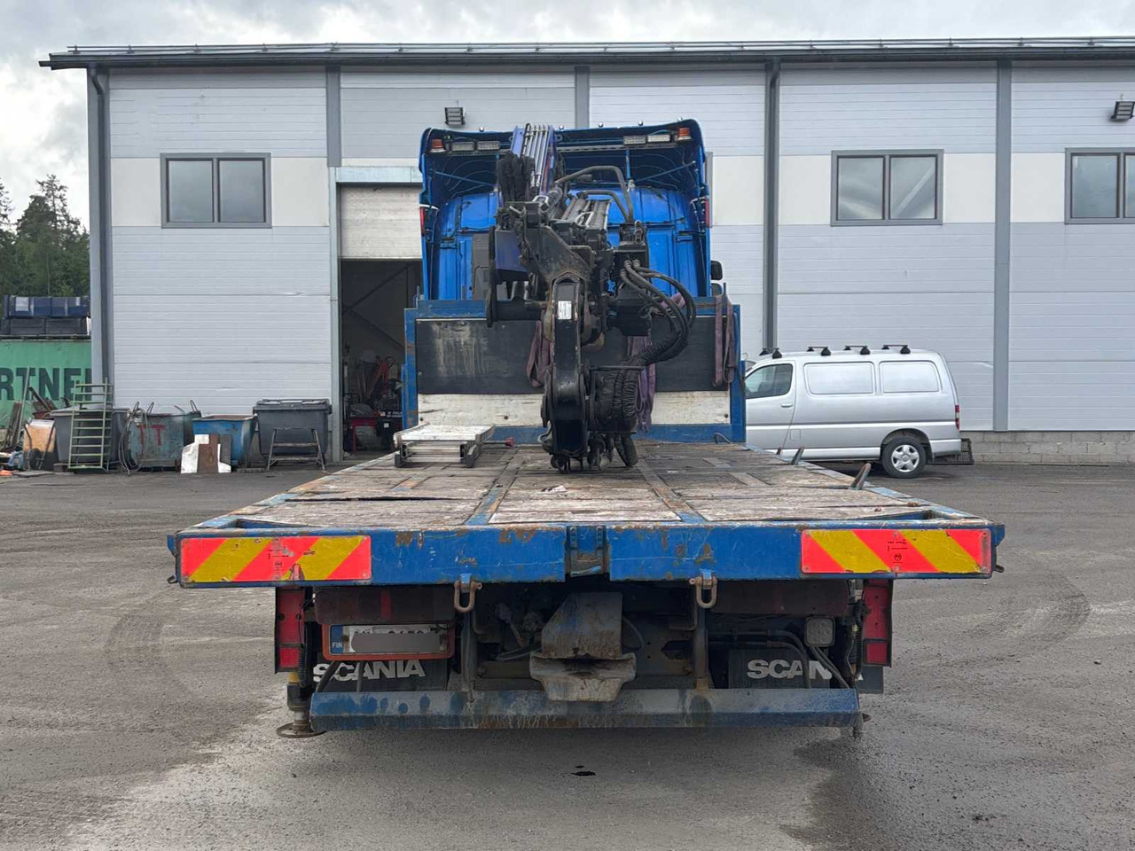 Truck Scania R 164 460 + crane PM 35.5 SP - شاحنات مسطحة, شاحنة كرين: صور 5 Truck Scania R 164 460 + crane PM 35.5 SP - شاحنات مسطحة, شاحنة كرين: صور 5
