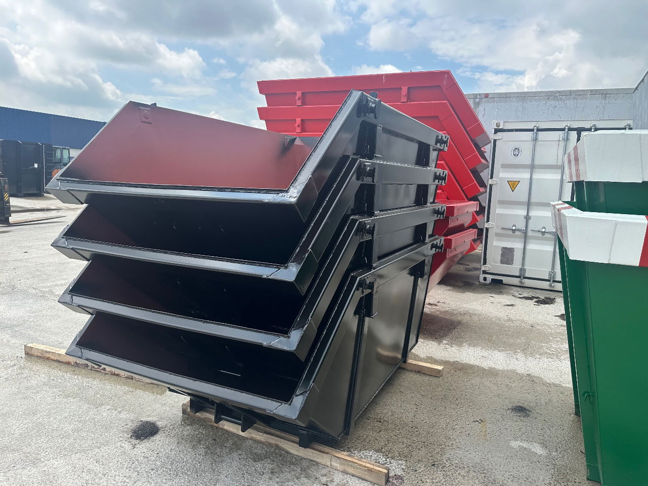 Sidalco 3 m3 puincontainers - حاوية تفريغ لود لوجر: صور 2 Sidalco 3 m3 puincontainers - حاوية تفريغ لود لوجر: صور 2