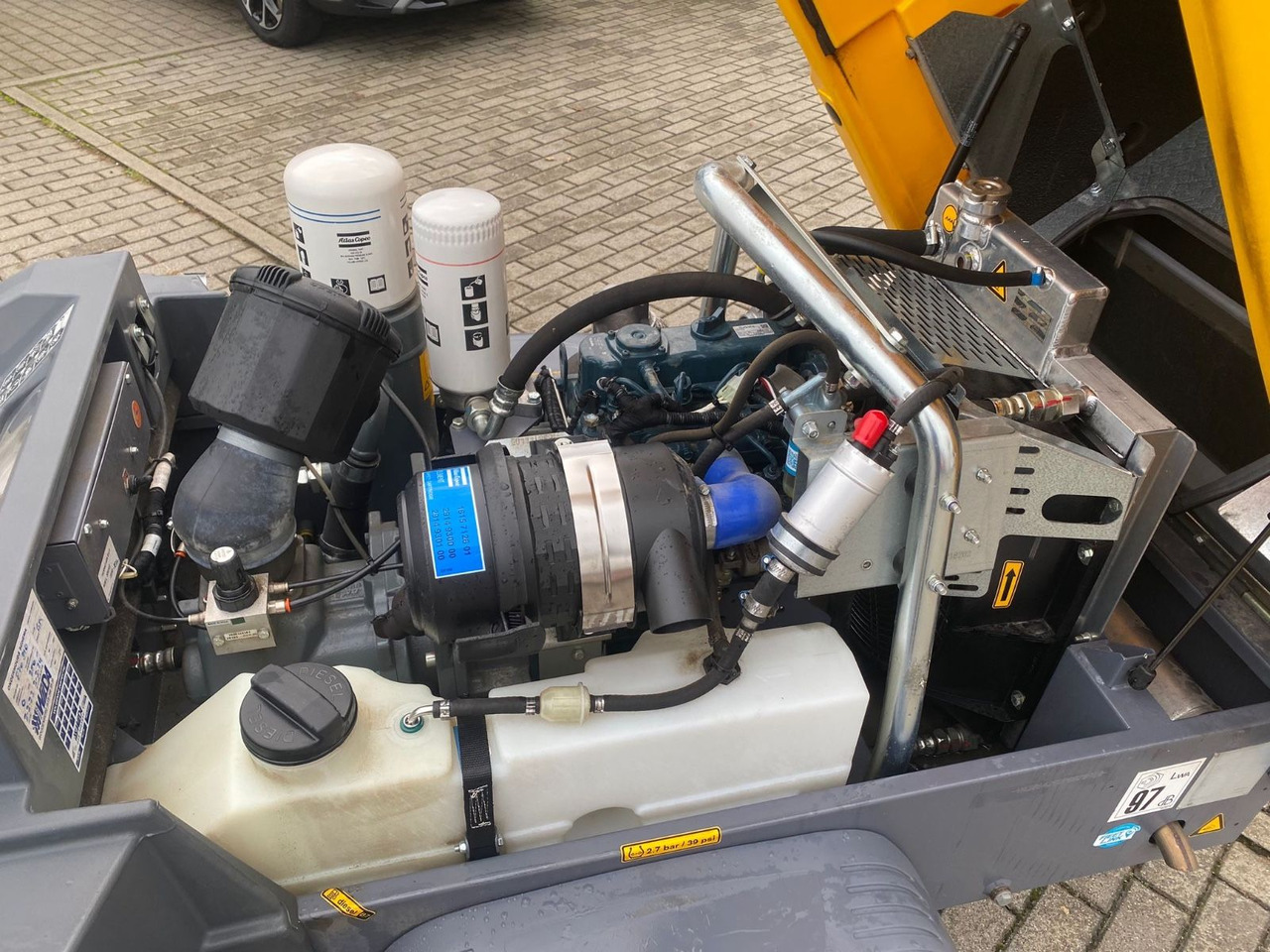 ضاغط الهواء Atlas Copco XAS38, Baujahr 2023 Kompressor 7 Bar: صور 15 ضاغط الهواء Atlas Copco XAS38, Baujahr 2023 Kompressor 7 Bar: صور 15