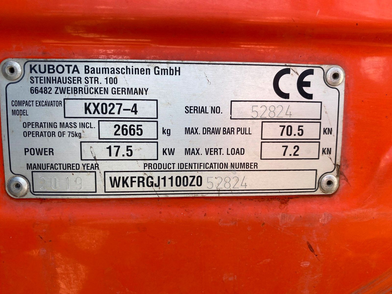 حفارة مصغرة Kubota KX 0 27-4  GR+ TL  SCHNELLWECHSLER: صور 7