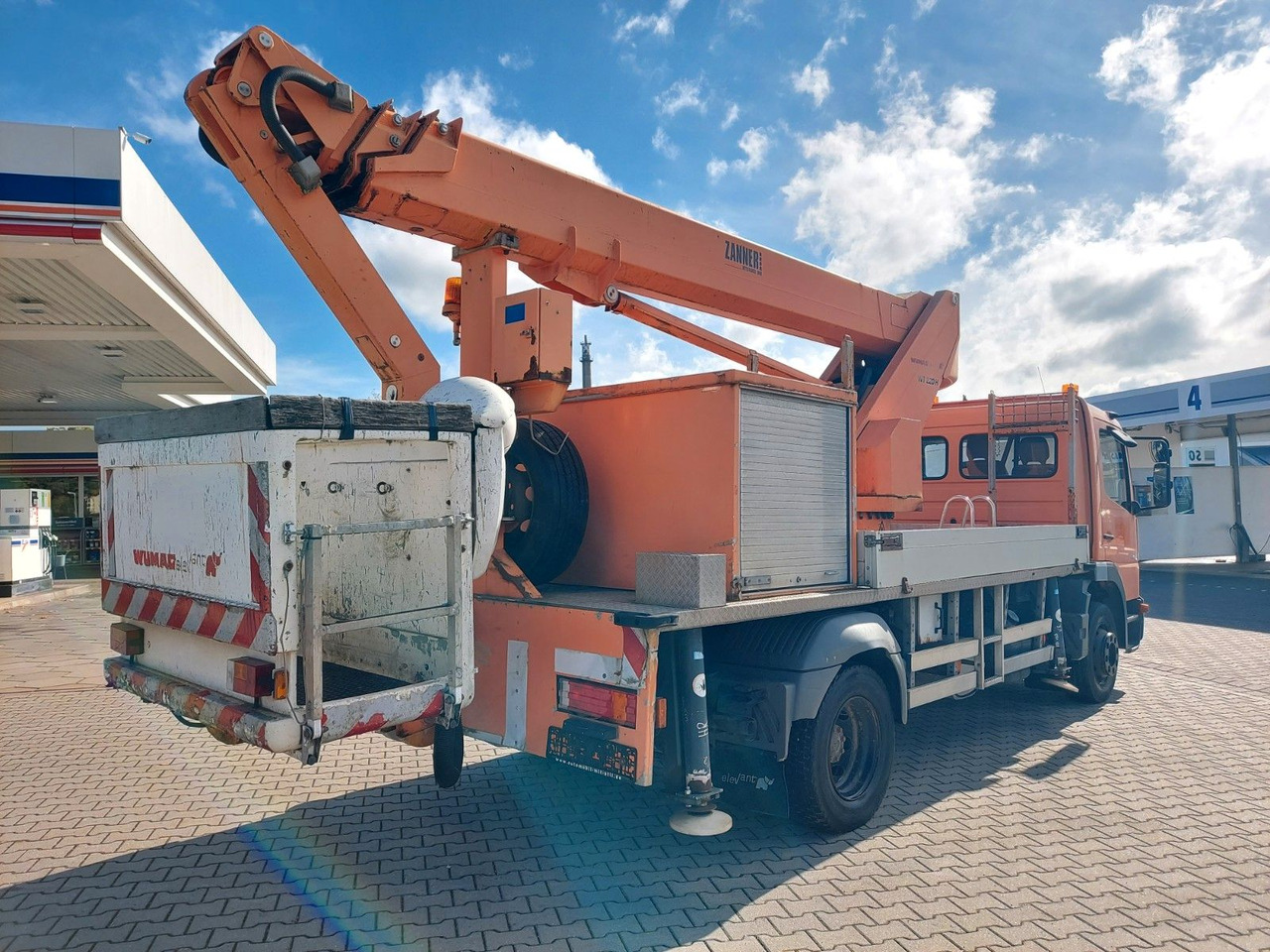 Mercedes-Benz ATEGO 1323 HUBSTEIGER WUMAG WT220H - مصاعد الازدهار محمولة على شاحنة: صور 4 Mercedes-Benz ATEGO 1323 HUBSTEIGER WUMAG WT220H - مصاعد الازدهار محمولة على شاحنة: صور 4