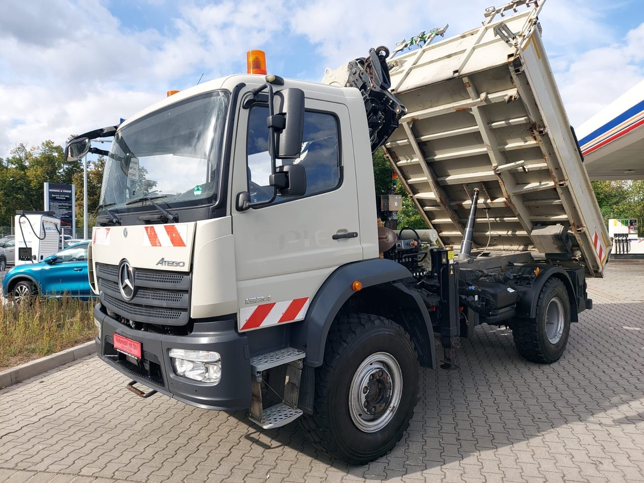 Mercedes-Benz Atego / 1324 MEILER 4X4 KRAN ATLAS 116.3 - قلابات, شاحنة كرين: صور 4 Mercedes-Benz Atego / 1324 MEILER 4X4 KRAN ATLAS 116.3 - قلابات, شاحنة كرين: صور 4