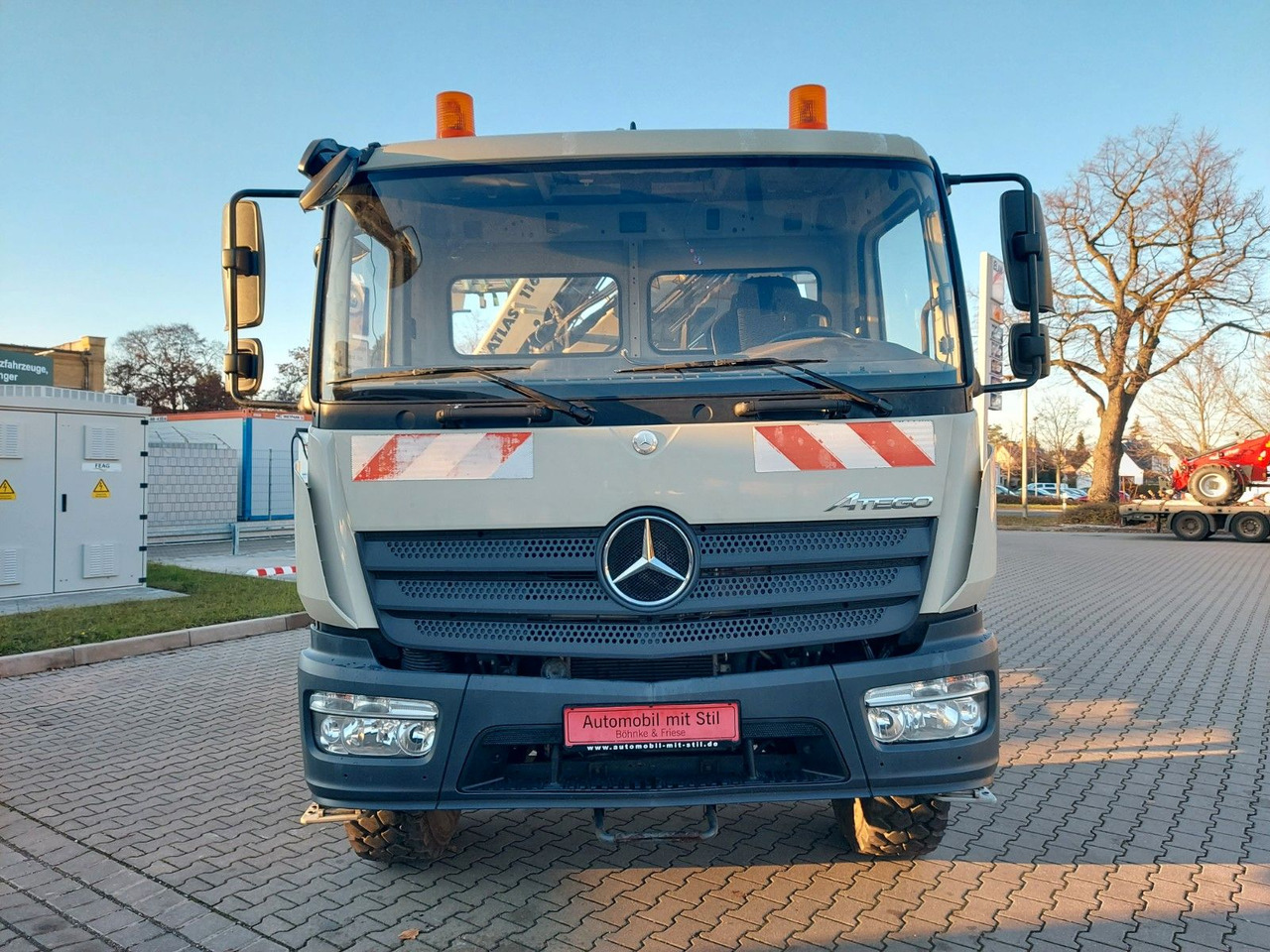 Mercedes-Benz Atego / 1324 MEILLER 4X4 KRAN ATLAS 116.3 Kipper - قلابات, شاحنة كرين: صور 4 Mercedes-Benz Atego / 1324 MEILLER 4X4 KRAN ATLAS 116.3 Kipper - قلابات, شاحنة كرين: صور 4