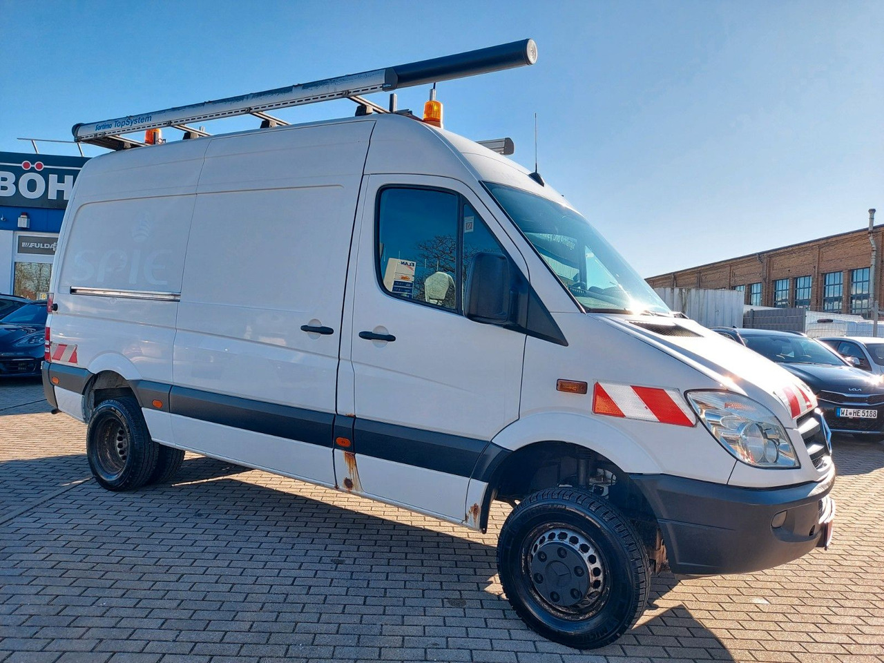 صغيرة, ميكروباص Mercedes-Benz Sprinter II Kasten 516 CDI 4X4 Klima AHK Mercedes-Benz Sprinter II Kasten 516 CDI 4X4 Klima AHK: صور 11