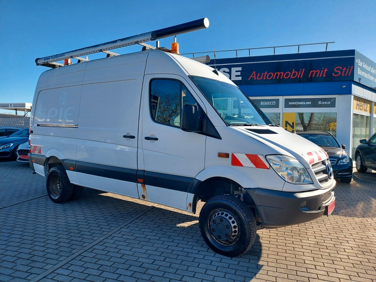 صغيرة, ميكروباص Mercedes-Benz Sprinter II Kasten 516 CDI 4X4 Klima AHK Mercedes-Benz Sprinter II Kasten 516 CDI 4X4 Klima AHK: صور 9
