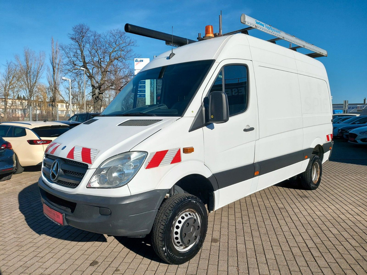 صغيرة, ميكروباص Mercedes-Benz Sprinter II Kasten 516 CDI 4X4 Klima AHK Mercedes-Benz Sprinter II Kasten 516 CDI 4X4 Klima AHK: صور 6