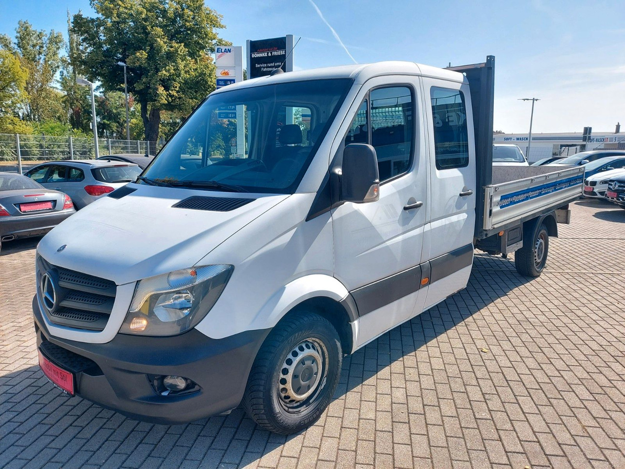 Mercedes-Benz Sprinter II Pritsche DoKa 316 Autom. lang 7Sitze - الشاحنات الصغيرة المسطحة, الشاحنات الصغيرة كابينة مزدوجة: صور 1 Mercedes-Benz Sprinter II Pritsche DoKa 316 Autom. lang 7Sitze - الشاحنات الصغيرة المسطحة, الشاحنات الصغيرة كابينة مزدوجة: صور 1