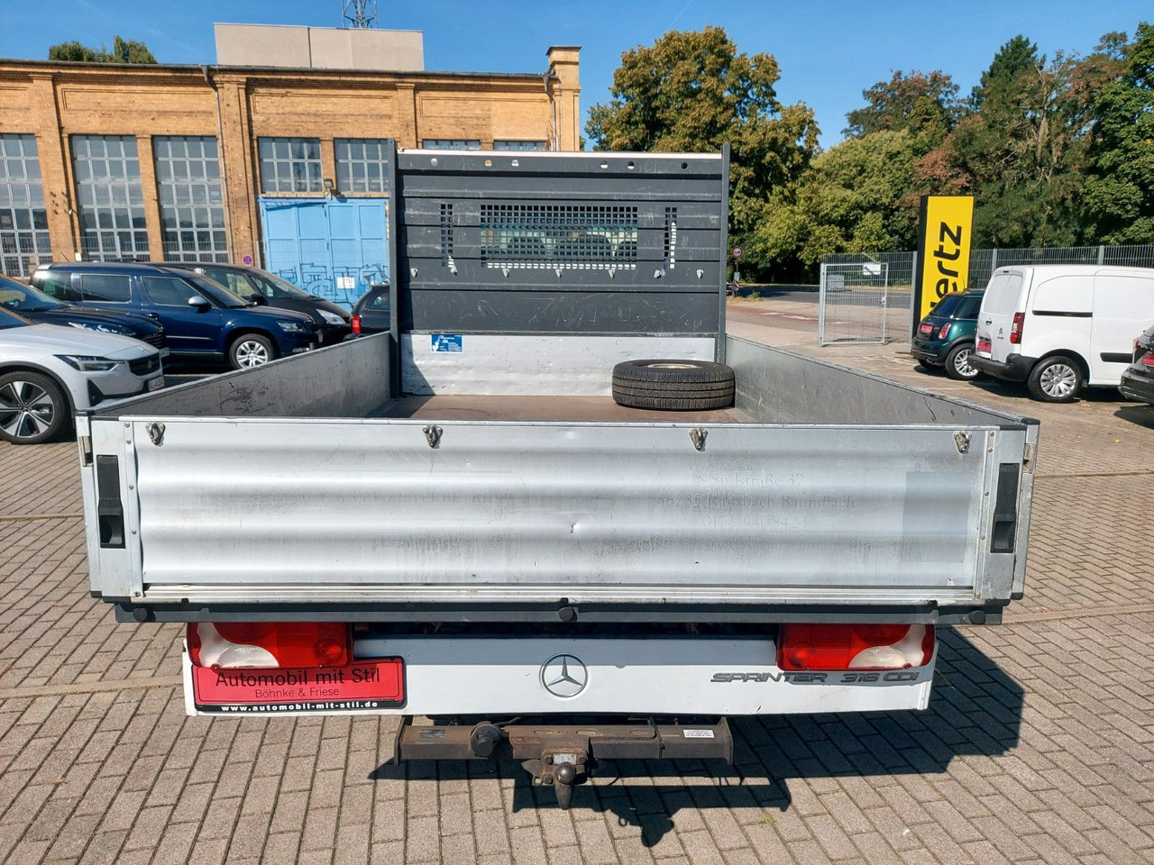 Mercedes-Benz Sprinter II Pritsche DoKa 316 Autom. lang 7Sitze - الشاحنات الصغيرة المسطحة, الشاحنات الصغيرة كابينة مزدوجة: صور 4 Mercedes-Benz Sprinter II Pritsche DoKa 316 Autom. lang 7Sitze - الشاحنات الصغيرة المسطحة, الشاحنات الصغيرة كابينة مزدوجة: صور 4