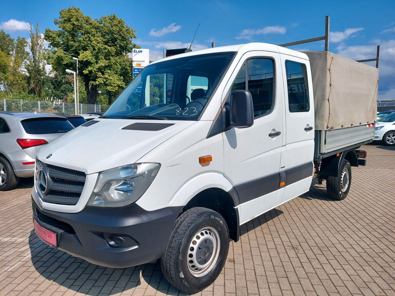 Mercedes-Benz Sprinter II Pritsche/DoKa 316 CDI 4X4 KLIMA - الشاحنات الصغيرة ستائر, الشاحنات الصغيرة كابينة مزدوجة: صور 4 Mercedes-Benz Sprinter II Pritsche/DoKa 316 CDI 4X4 KLIMA - الشاحنات الصغيرة ستائر, الشاحنات الصغيرة كابينة مزدوجة: صور 4