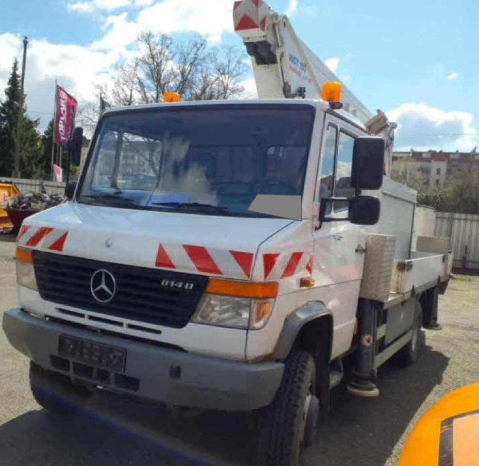 Mercedes-Benz VARIO 814D HUBARBEITS WUMAG 155T 4X4 ALLRAD - مصاعد الازدهار محمولة على شاحنة: صور 2 Mercedes-Benz VARIO 814D HUBARBEITS WUMAG 155T 4X4 ALLRAD - مصاعد الازدهار محمولة على شاحنة: صور 2