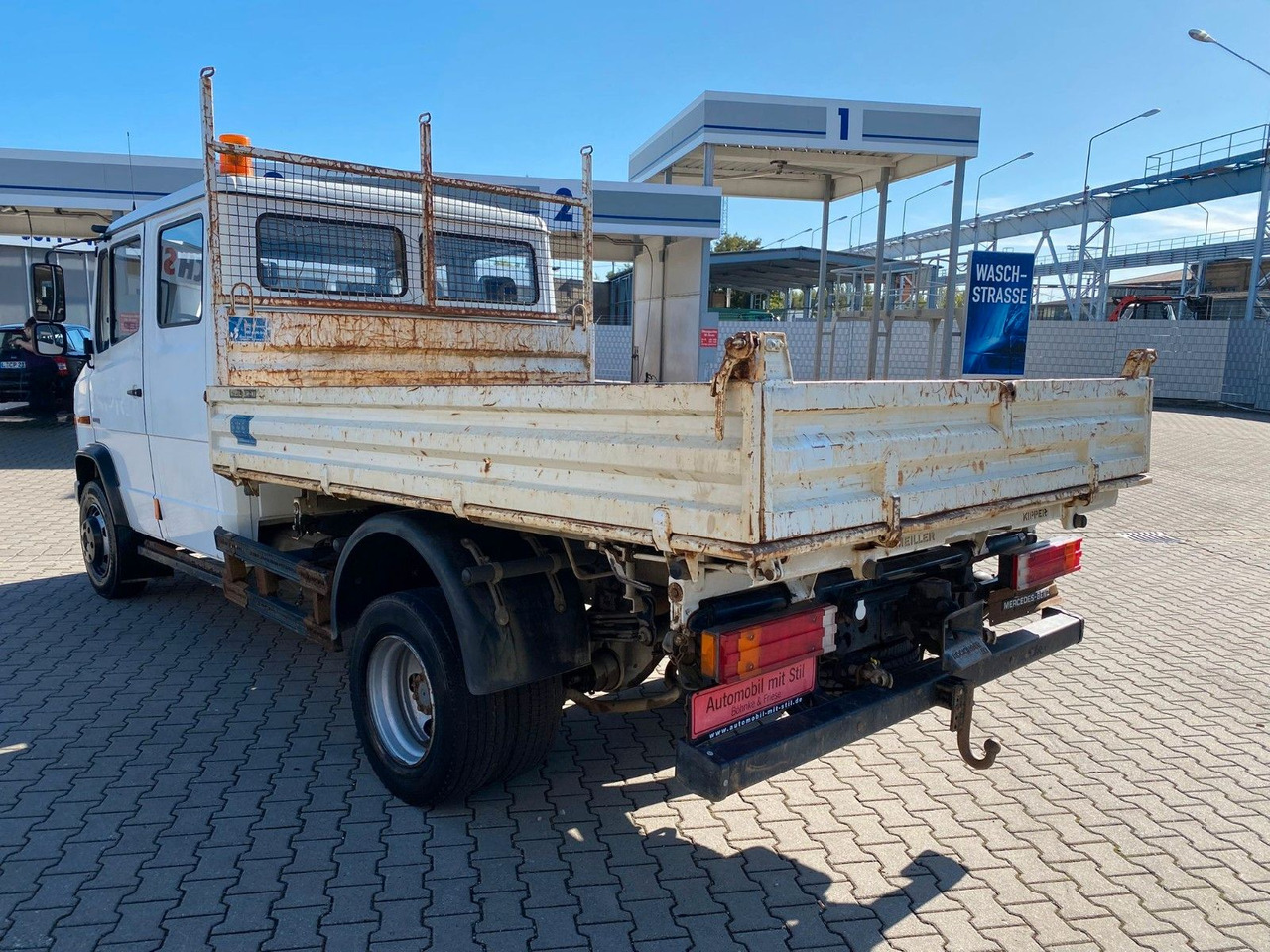 Mercedes-Benz VARIO 816D Doka 3 Seiten Kipper Meiller - قلاب صغير, الشاحنات الصغيرة كابينة مزدوجة: صور 5 Mercedes-Benz VARIO 816D Doka 3 Seiten Kipper Meiller - قلاب صغير, الشاحنات الصغيرة كابينة مزدوجة: صور 5