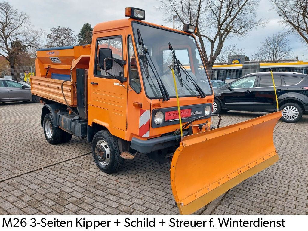 Multicar M26 4X4 WINTER DIENST STREUER + SCHILD ALLRAD - قلاب صغير: صور 1 Multicar M26 4X4 WINTER DIENST STREUER + SCHILD ALLRAD - قلاب صغير: صور 1