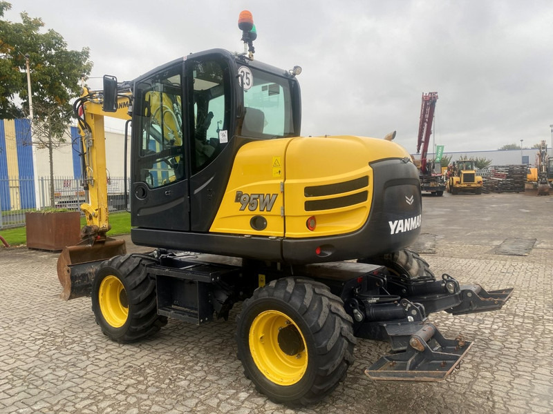 Yanmar B95w NVT - حفارة على عجلات: صور 2 Yanmar B95w NVT - حفارة على عجلات: صور 2