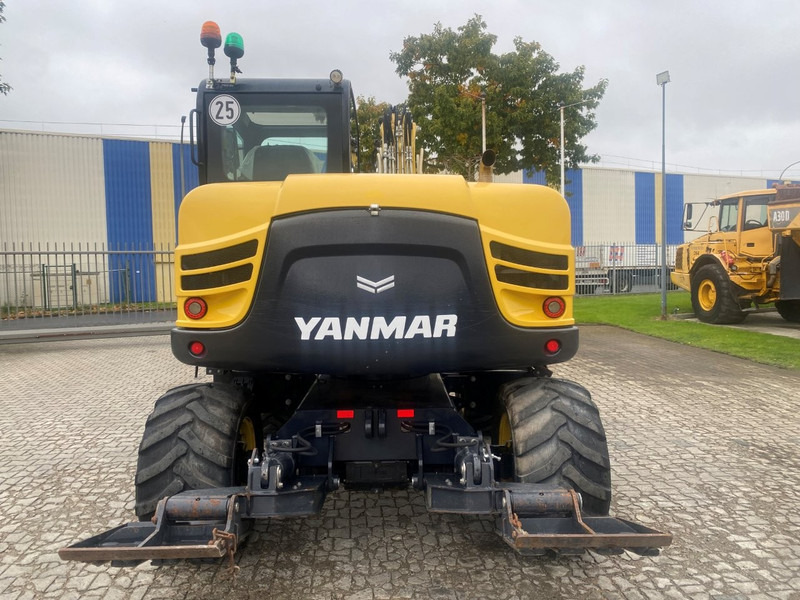 Yanmar B95w NVT - حفارة على عجلات: صور 4 Yanmar B95w NVT - حفارة على عجلات: صور 4