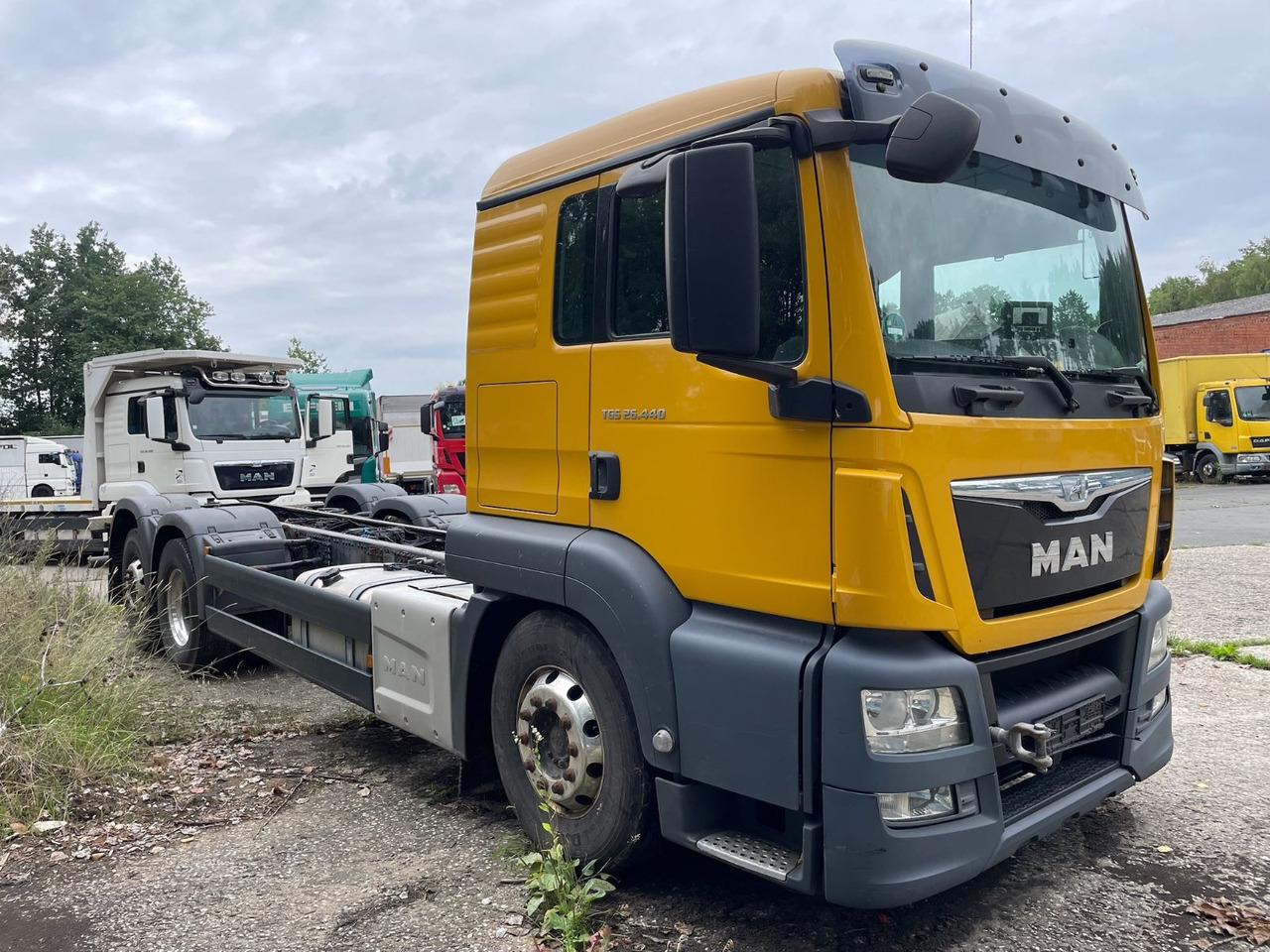 MAN TGS 26.440 6x2-4 LL Chassis/KURBELWELLE DEFEKT - الشاسيه شاحنة: صور 1 MAN TGS 26.440 6x2-4 LL Chassis/KURBELWELLE DEFEKT - الشاسيه شاحنة: صور 1