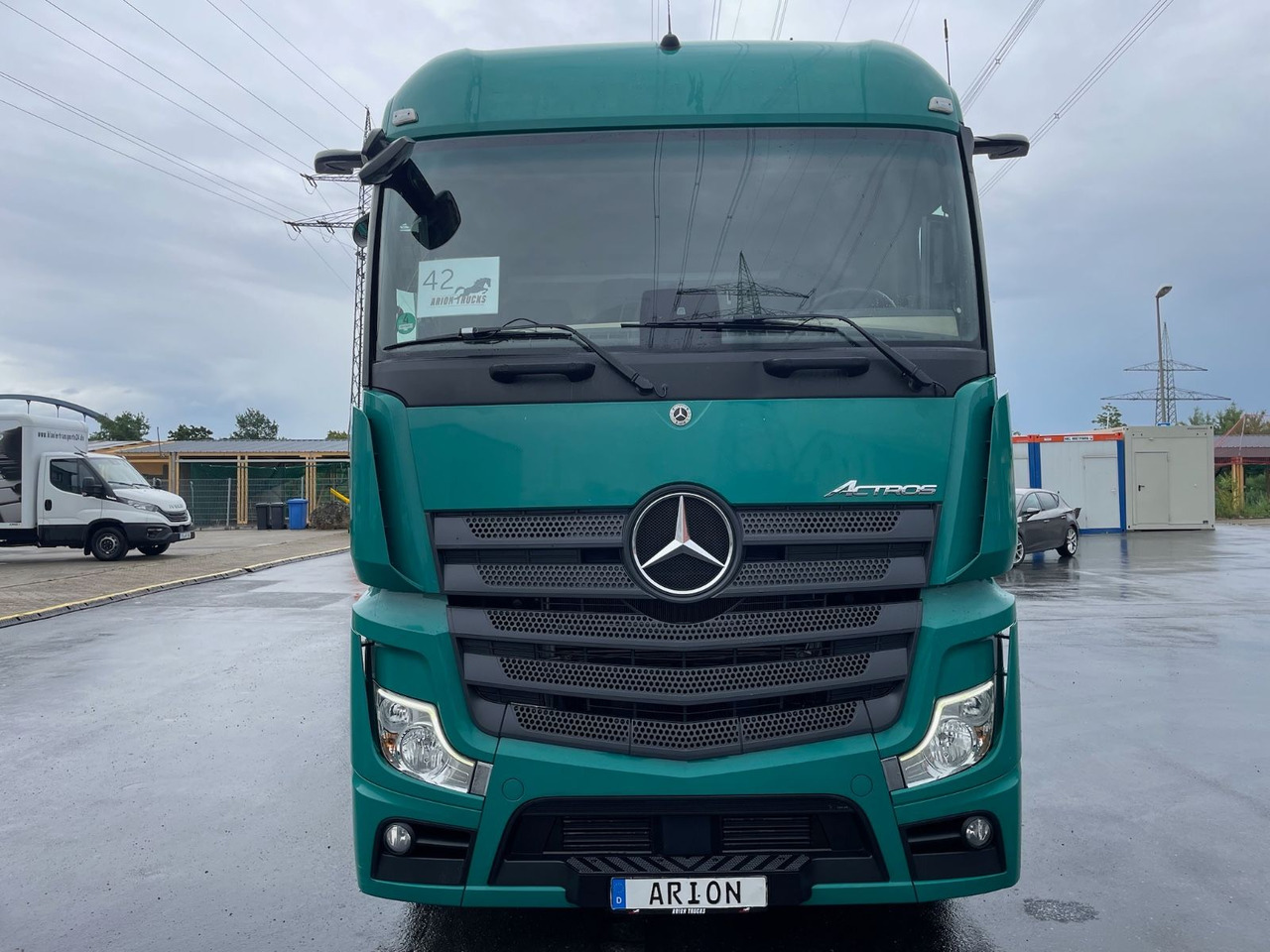 Mercedes-Benz Actros 1845 Pritsche+Plane/Retarder/MirrorCams - شاحنة ستارة: صور 2 Mercedes-Benz Actros 1845 Pritsche+Plane/Retarder/MirrorCams - شاحنة ستارة: صور 2