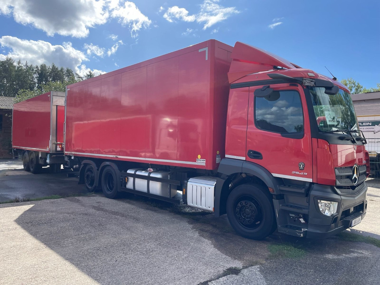Mercedes-Benz Actros 2543 6x2 Kühlkoffer/CARRIER/KERSCHER/EU6d - مبردة شاحنة: صور 1 Mercedes-Benz Actros 2543 6x2 Kühlkoffer/CARRIER/KERSCHER/EU6d - مبردة شاحنة: صور 1
