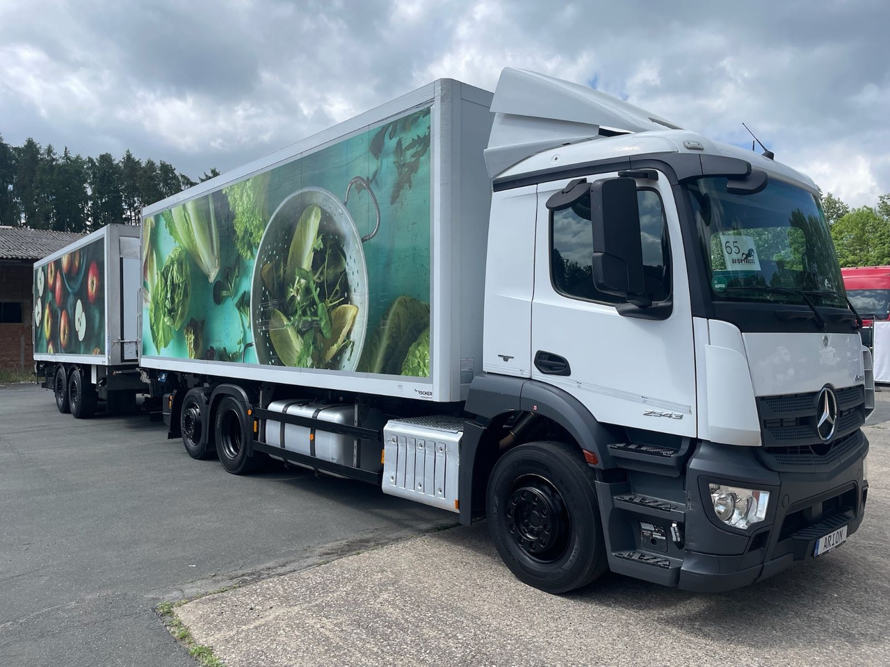 Mercedes-Benz Antos 2543 6x2 Kühlkoffer/CARRIER/KERSCHER/NLA - مبردة شاحنة: صور 1 Mercedes-Benz Antos 2543 6x2 Kühlkoffer/CARRIER/KERSCHER/NLA - مبردة شاحنة: صور 1