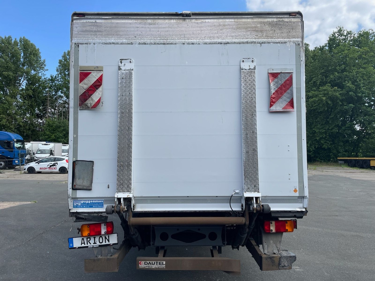 Mercedes-Benz Atego 2 1222 4x2 Koffer/LBW/DAUTEL/8,25m/AC/EU5 - بصندوق مغلق شاحنة: صور 5 Mercedes-Benz Atego 2 1222 4x2 Koffer/LBW/DAUTEL/8,25m/AC/EU5 - بصندوق مغلق شاحنة: صور 5