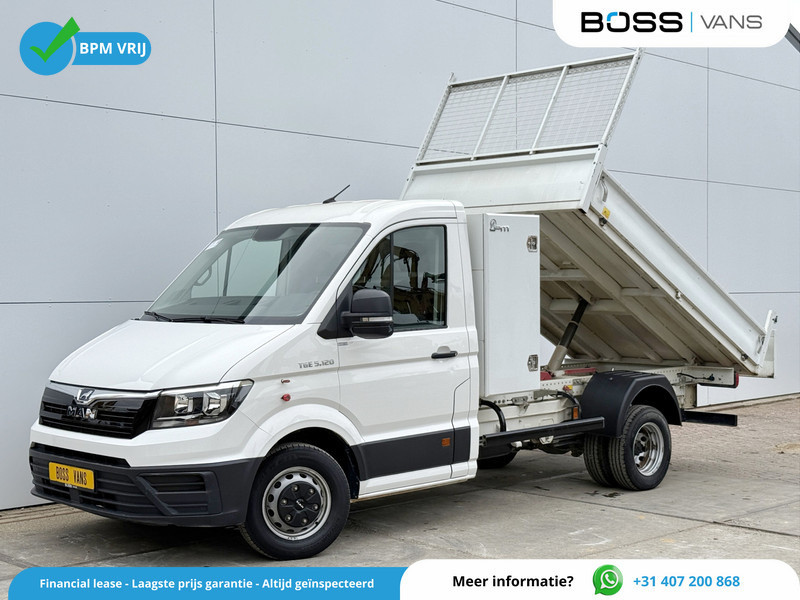MAN TGE 5.120 2.0 TDI Kipper Dubbellucht Carplay Trekhaak Airco Camera Benne Tipper - قلاب صغير: صور 1 MAN TGE 5.120 2.0 TDI Kipper Dubbellucht Carplay Trekhaak Airco Camera Benne Tipper - قلاب صغير: صور 1