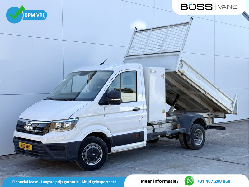 MAN TGE 5.120 2.0 TDI Kipper Dubbellucht Carplay Trekhaak Airco Camera Benne Tipper - قلاب صغير: صور 1 MAN TGE 5.120 2.0 TDI Kipper Dubbellucht Carplay Trekhaak Airco Camera Benne Tipper - قلاب صغير: صور 1