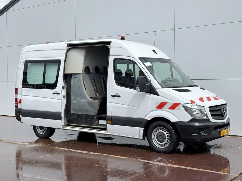فان المدمجة, الشاحنات الصغيرة كابينة مزدوجة Mercedes-Benz Sprinter 314 2.2 CDI Dubbele Cabine 7 Stoelen L2H2 Climate Control Cruise Control 3.5t Trekhaak: صور 6