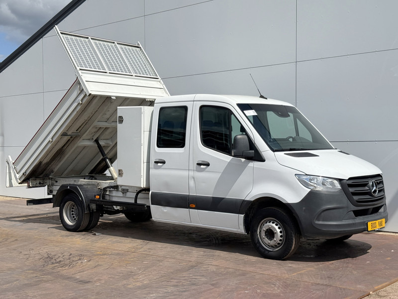 قلاب صغير, الشاحنات الصغيرة كابينة مزدوجة Mercedes-Benz Sprinter 514 2.2 CDI Dubbele Cabine Kipper Dubbellucht 3.5t Trekhaak Climate Control Cruise Control Benne Tipper: صور 6