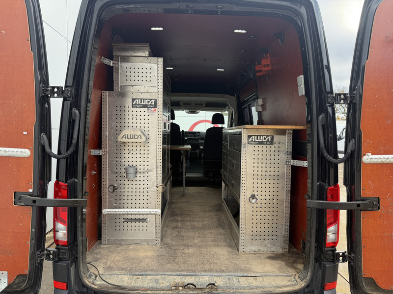 فان Volkswagen Crafter 2.0 TDI 140PK Automaat L3H3 Airco Cruise Control Elektrische Schuifdeur Trekhaak Camera Carplay Parkeersensoren voor achter: صور 12